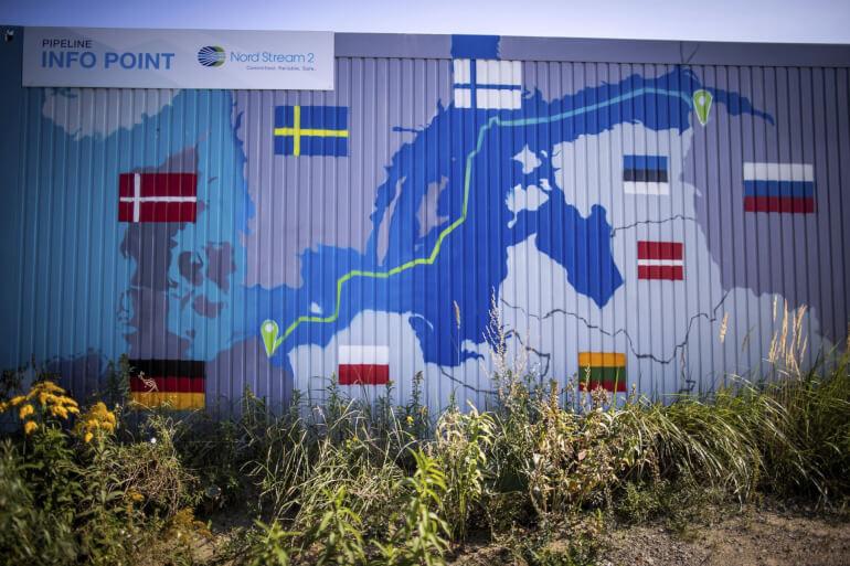 Nord Stream 2 går i gang med at lægge gasrør ved Bornholm