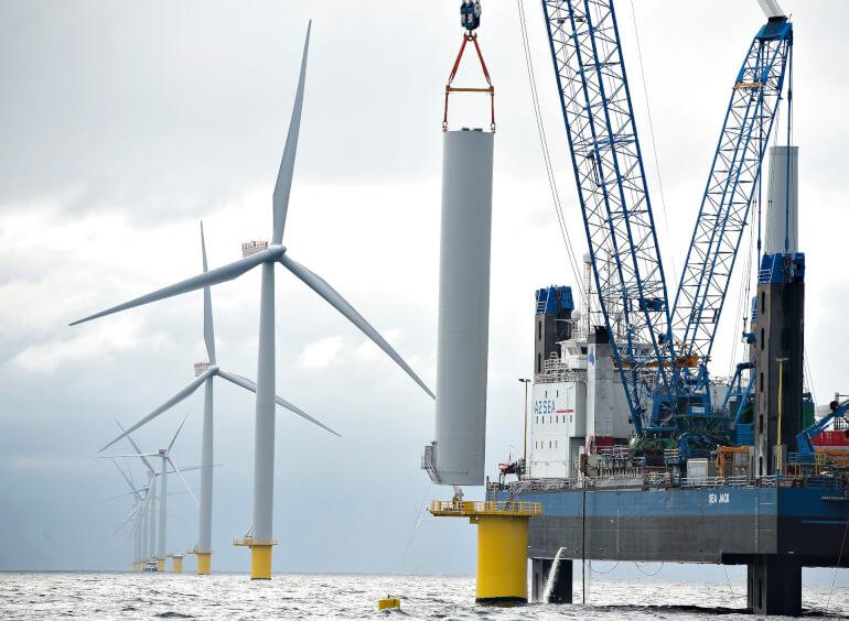 EU indfører straftold på import af vindmølletårne fra Kina