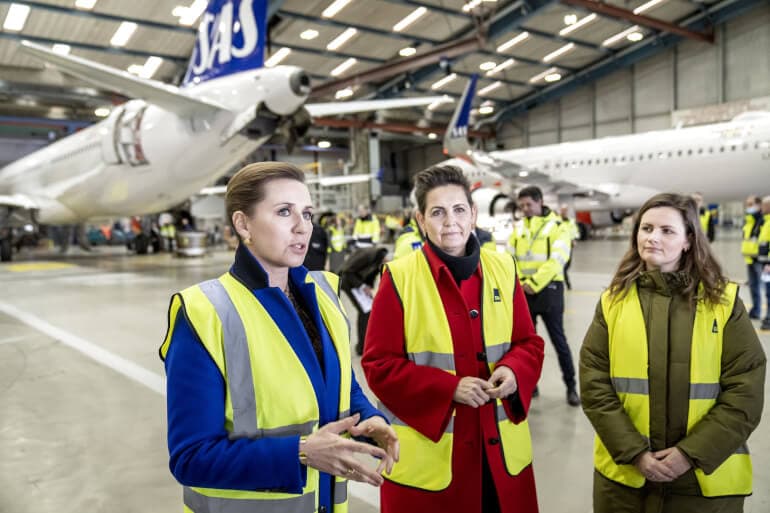 Statsminister vil løse finansiering af grønne fly hurtigst muligt