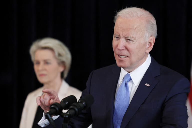 Biden lover store leverancer af naturgas til EU