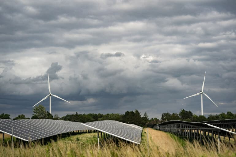 Vind og sol gav rekordmeget grøn strøm i første kvartal