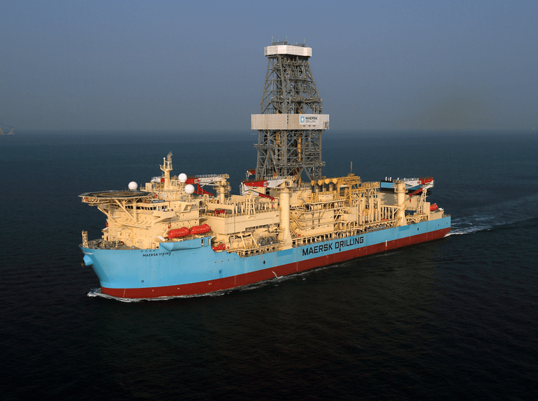 Maersk boreskib hædret af Shell