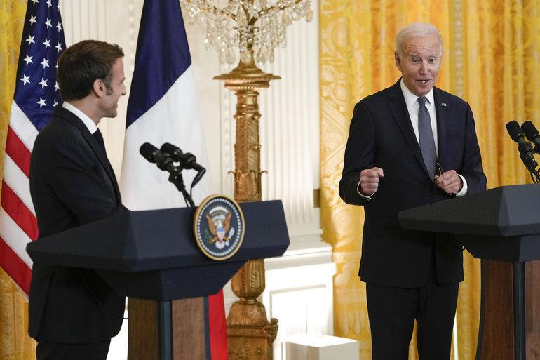 Biden og Macron afblæser handelsstrid om grøn energi