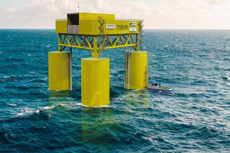 Partnerskab sikrer finansiering til udvikling af flydende offshore substation