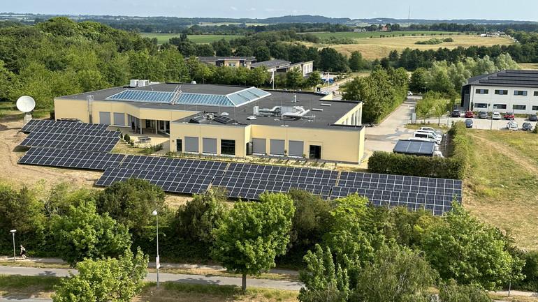 Sjællandsk TV-station opfører solcellepark