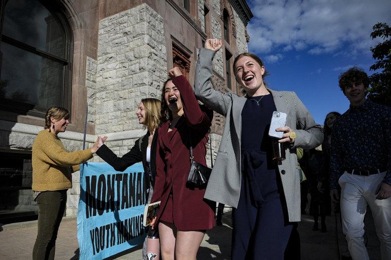 Unge i Montana vinder stor klimasejr i sag mod delstat