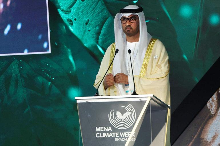 COP28 formand kalder hurtig omstilling fra olie en fantasi