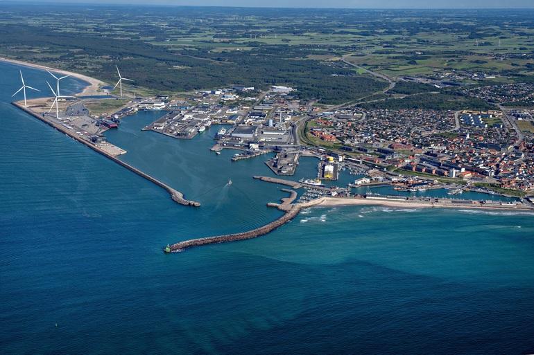 Ambitionen om Nordeuropas største CO<sub>2</sub>-hub på Hirtshals Havn får stor millionstøtte
