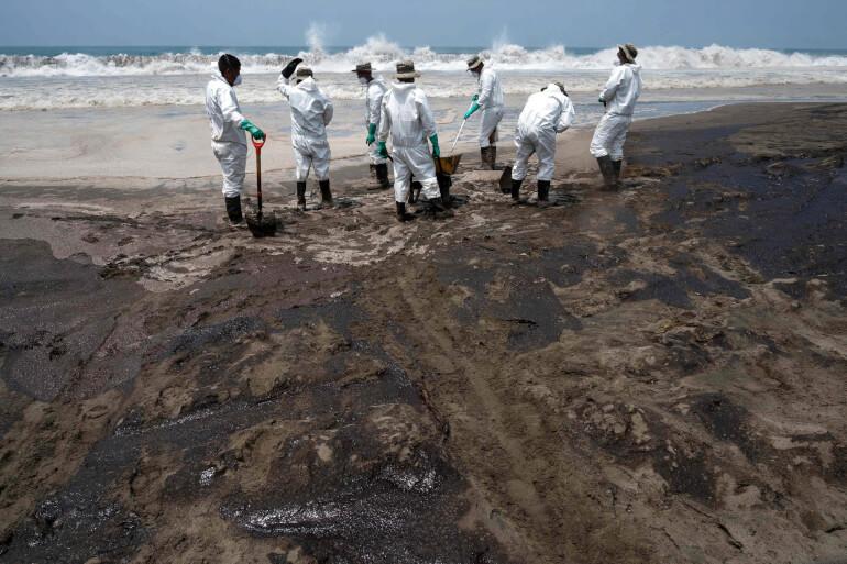 Olieudslip ud for Peru er dobbelt så stort som hidtil frygtet
