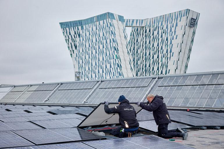 Bella Center får installeret kæmpe solcelleanlæg på taget