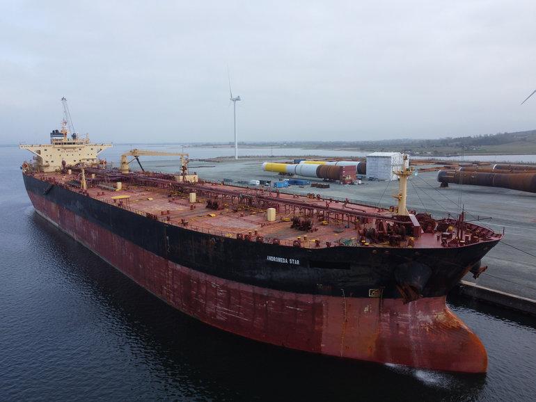 Tankskib på vej til Rusland involveret i kollision i Øresund